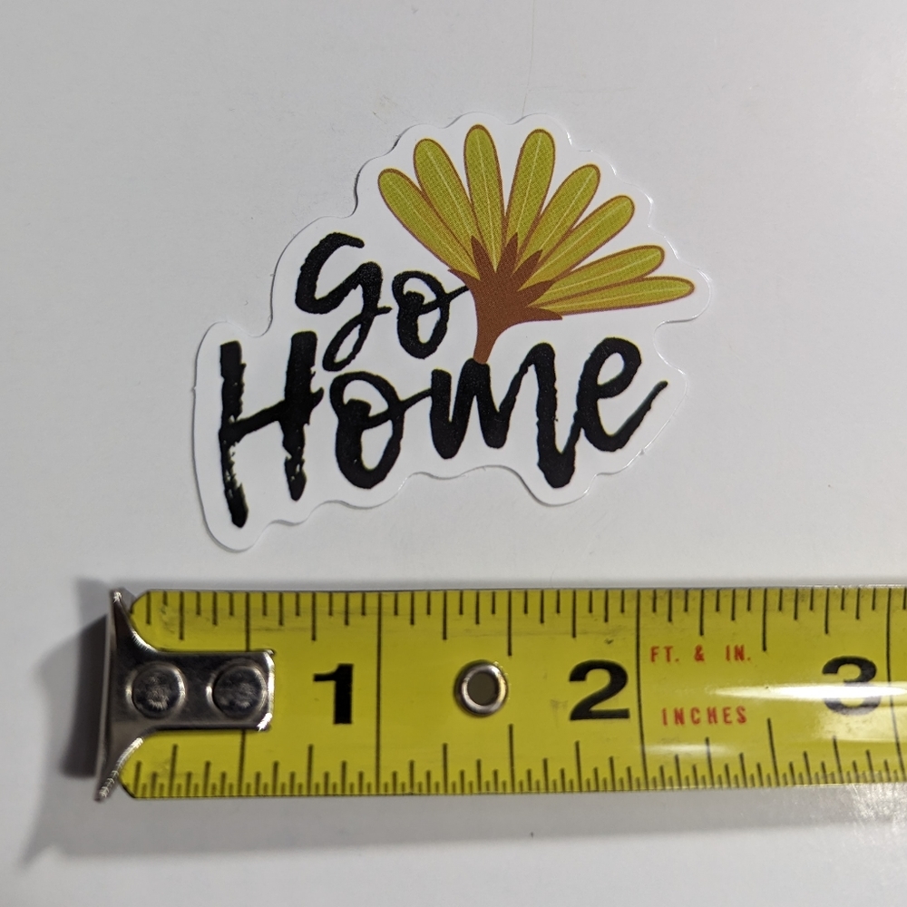Home Flower Sticker - Picture 2 of 2